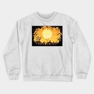 Halloween Pumpkins Crewneck Sweatshirt